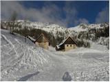 Planina Zajavornik - Debeli vrh nad Lipanco